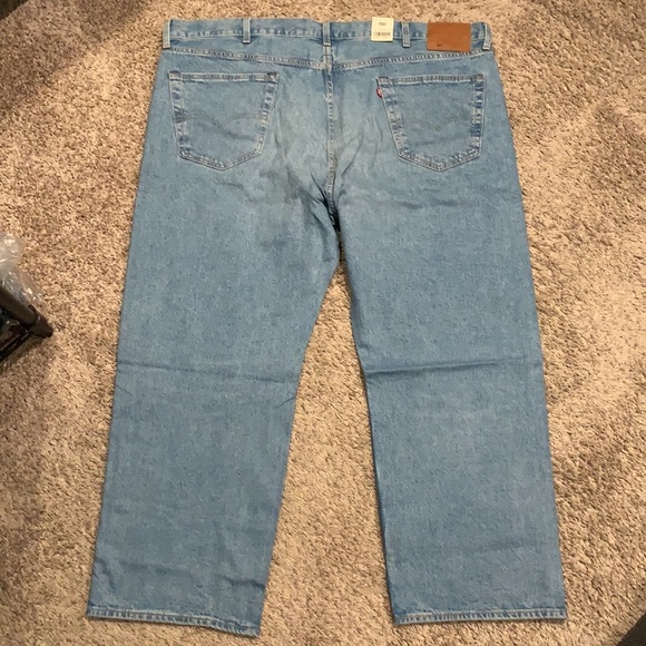 Levi's Premium 501 Jeans Blue W\ Stretch Big &Tall Men's Sizes NWT RT$98 0133 - Picture 3 of 8